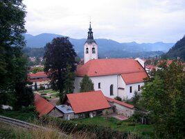 a na jeden z kostelů v dolním městě