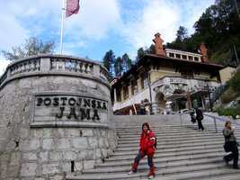 Dnes ráno začínáme v Postojnských jeskyních