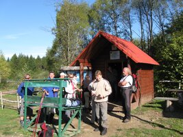 a u pokladny platíme vstupné do Parku Narodowego