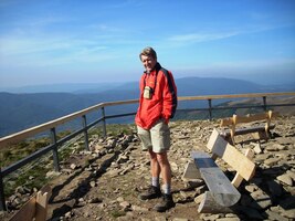 I horský vlk Libor byl v úžasu z místního výhledu