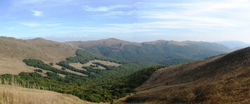 A pak už jsme pod nejvyšší horou pohoří
