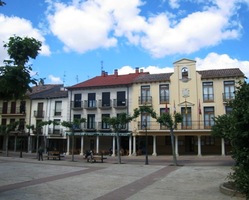 Jsme na náměstí ve městečku Sahagün