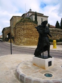 na okraji města Carrion de los Condés