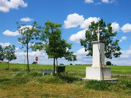 a leží při římské cestě Via Trajana,