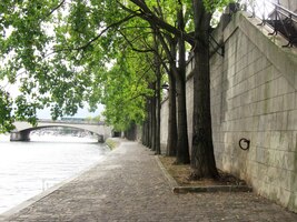 Tady jsme na náplavce pod nábřežím