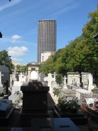 a dále na hřbitov Cimetiére du Montparnasse