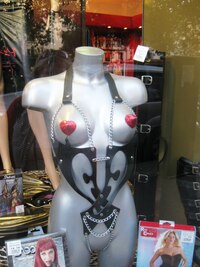 a k expozici "sado-maso" na bulváru hříchu - Boulevard de Clichy,