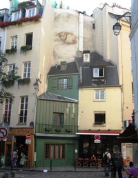 Paříž má i své miniatury - zde domečky