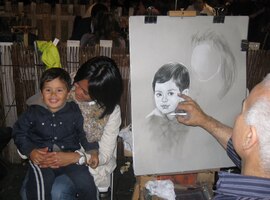 nebo se nechají portrétovat