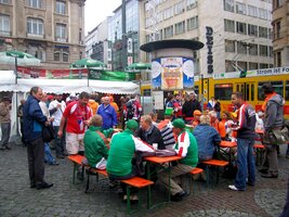 Začli jsme s ním pod basilejskou radnicí