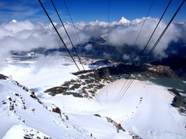 Ani se nám nechce dolů