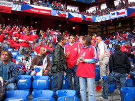 ale i na městském stadionu