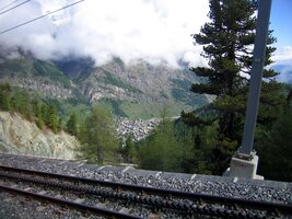 a jedeme na Gornegrat - do srdce hor