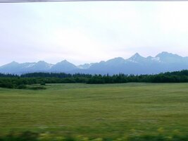 a po pár minutách i Vysoké Tatry