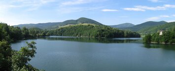 A ještě panoramata: Tohle je Ružínská přehrada