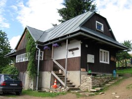 Tady jsme spali a mezitím nám paní Marková vyprala zabahněný oděv