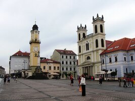 A už jsme na centrálním městském náměstí