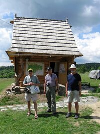 Zde jsme před místním nformačním centrem
