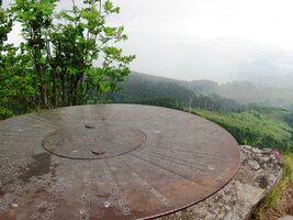 a pak... ouha, na vrcholu Klenovského Vepora zuří bouře