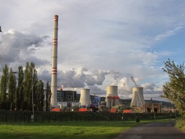 a u elektrárny Prunéřov už skoro usínali