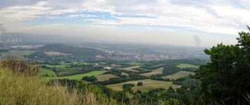 Masiv se skládá z vulkanických hornin