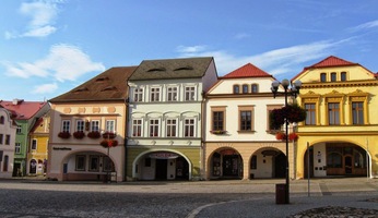 a zajímavé měšťanské domy