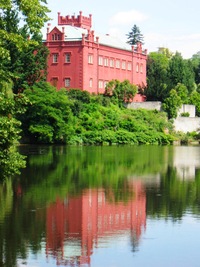 Zámek ve městě Klášterec/Ohří!