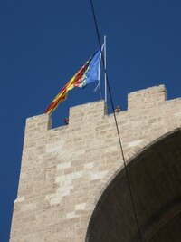 a z vrcholku věže nás fotila