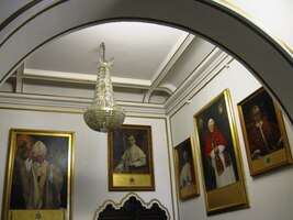 a v patře pak sakrální muzeum