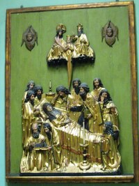 i dřevorytem Smrt Bohorodičky