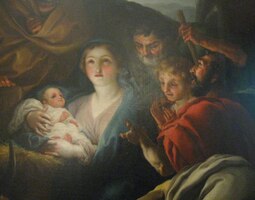 s báječnými obrazy Klanění pastýřů