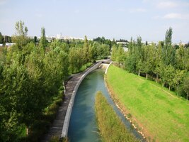 Poslední pohled do bývalého řečiště řeky Toria