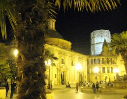 Světla lamp vše romantizují