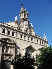 Průčelí chrámu San Juan de Villaras