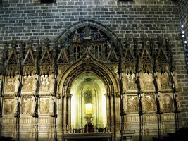 v Kapli svatého Grálu (Capilla de Santo Cáliz)