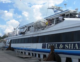 Naše loď přistála v cíli