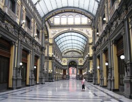 Galleria de Principe je už liduprázdná