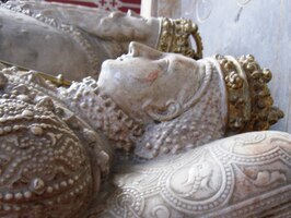 Gustav Vasa s manželkou