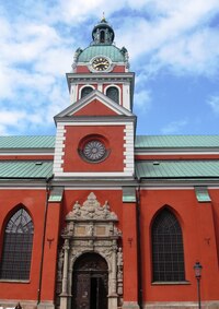 a barevný kostel sv.Jakuba