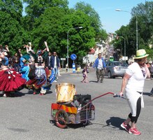 Transport mamutího bubnu