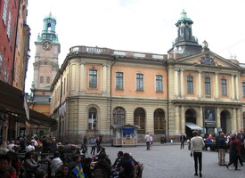 Až vám budou předávat Nobelovu cenu, bude to právě tady!