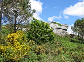 lemovanou obrovskými balvany