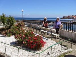 Relaxovali jsme na vyhlídkové rampě