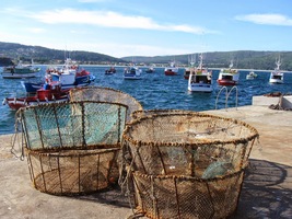 a pomalu se loučili