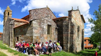 U kostela Santa Maria das Areas