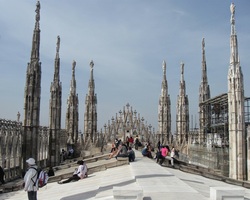 a pak už jsme na střeše dómu