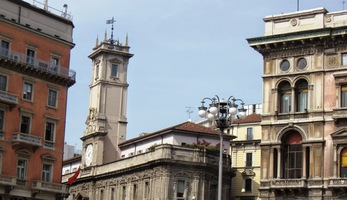 a za chvílin už vidíme věž Napo Torriani,