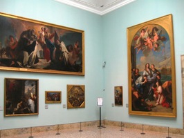 Obrazy jsou nádherně osvětleny