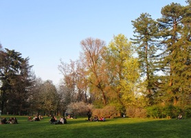 a zamířili k hlavní atrakci parku -