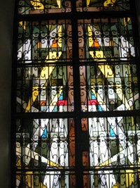 Vitráže pocházejí z pozdější doby